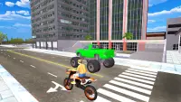 Super  Crime Girl Simulator - Crime City Dog Game Screen Shot 1