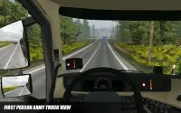 Army Truck Driving Simulator 3D Army Truck Game Screen Shot 4