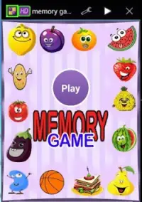 memory game Screen Shot 0