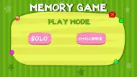 Memory Game for Kids Screen Shot 1