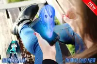 Hologram Hatsune Anime Miku Simulator Vocaloid Screen Shot 3