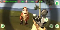 Dinosaur Shooter Game Screen Shot 1