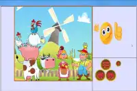 Quebra-cabeças crianças Farms Screen Shot 3