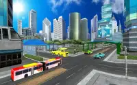Metro Kota Bis Sopir 3D 2016 Screen Shot 0