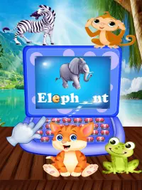 Toy Computer - Kids Preschool Activities Learn Screen Shot 1