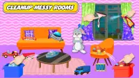 Pet House Cleanup: Cleaning House Games Screen Shot 0