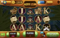 Pirates Treasure Casino Slots Machine Screen Shot 2