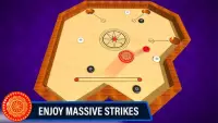 Placa Mini Carrom: King Of Pool Games Screen Shot 1