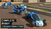 US Police Car Wild Panther Transform Robot Games Screen Shot 11