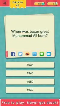 Trivia Quest™ Athletes Trivia Screen Shot 3