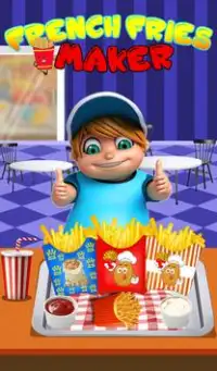 French Fries Maker-Ein Fast Food Kochen Spiel Screen Shot 6