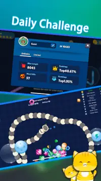 Snake Slither: Rivals io Game Screen Shot 2