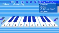 Boy Piano : Blue Piano Screen Shot 1