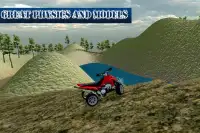 ATV Bukit Mengemudi Adiktif Simulator permainan Screen Shot 5