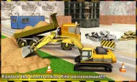 City Construction Excavator 3D Screen Shot 0