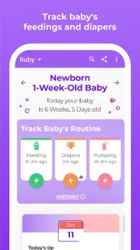Pregnancy Tracker & Baby App Screen Shot 6