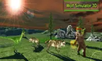 Angry Wolf Jungle 3D Screen Shot 0