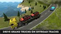 Carga de 4x4 camiones pesados Screen Shot 6