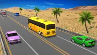 Autobahn Bus Rennen:Bus Spiele Screen Shot 0