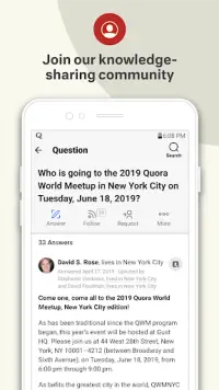 Quora — Ask Questions, Get Answers Screen Shot 5