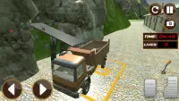 offroad truk simulator: bukit Screen Shot 3