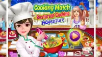 Cooking Match - Restaurant Cooking Adventure Screen Shot 0