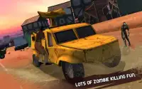 Zombie Games - Car driving 3D Screen Shot 4
