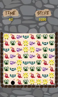 Monster Bubble Puzzle Screen Shot 1