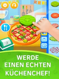 Pizza Maker Kids kochen Spiele Screen Shot 0