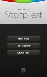 EncephalApp - Stroop Test Screen Shot 0
