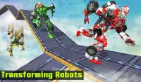 Impossible Car Parking Tracks Transform Robot Game Screen Shot 14