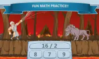 몬스터 대 제우스 - 수학 게임 Screen Shot 1