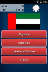 Quiz flags of the world Screen Shot 1