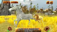 Jeu Lion Simulator 3D -Safari Screen Shot 4