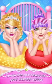 Princess PJ Party Makeover Spa Screen Shot 10