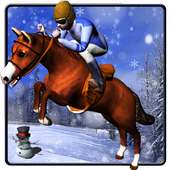 Snow Horse Run Simulator 3D