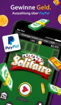 Solitaire - Geld verdienen Screen Shot 1