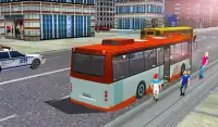 Città autobus guidare simulatore 3D Screen Shot 2