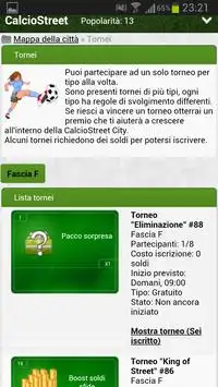 CalcioStreet.net Screen Shot 5