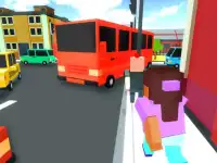 Blocky High School Bus Driver Screen Shot 5