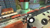 Снайпер 3D: Поезд Стрельба Screen Shot 1