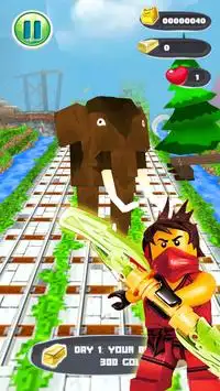 Subway Block Surfers: Endless Runner Kids Game 3D Screen Shot 1