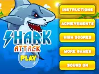 Hungry Shark Attack - Angry Shark World Games Screen Shot 0