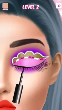 Eye Art Makeup Games for Girls Screen Shot 1