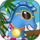 Ludo - Ludo king, Fun horse race board game