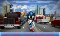 Sonic traffic Racer Screen Shot 0