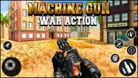 Machine Gun Games War Action: Guns Shooting Games Screen Shot 4