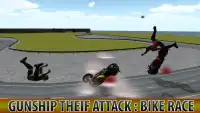 Gunship Thief Attack:Bike Race Screen Shot 6