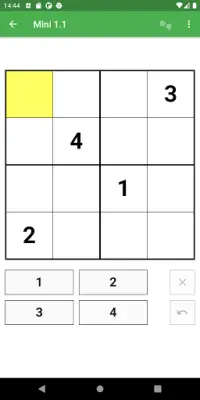 Classic-Sudoku Screen Shot 4
