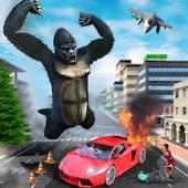 City Smasher Angry Gorilla Simulator:Jogo de fúria